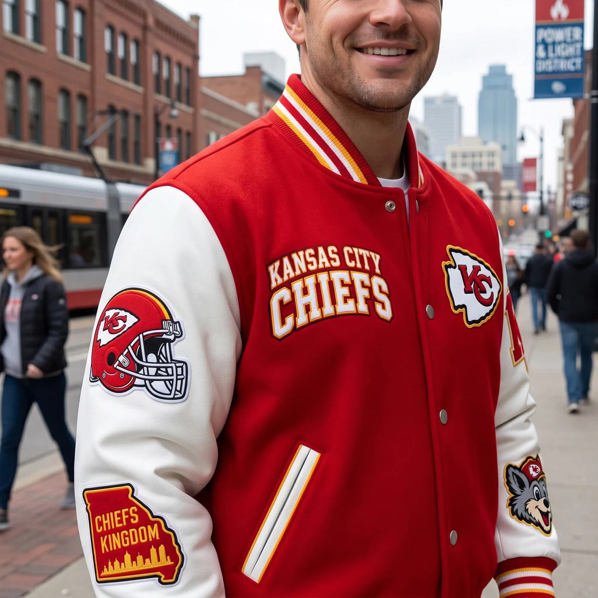 Kansan Chiefs Baseball Jacket