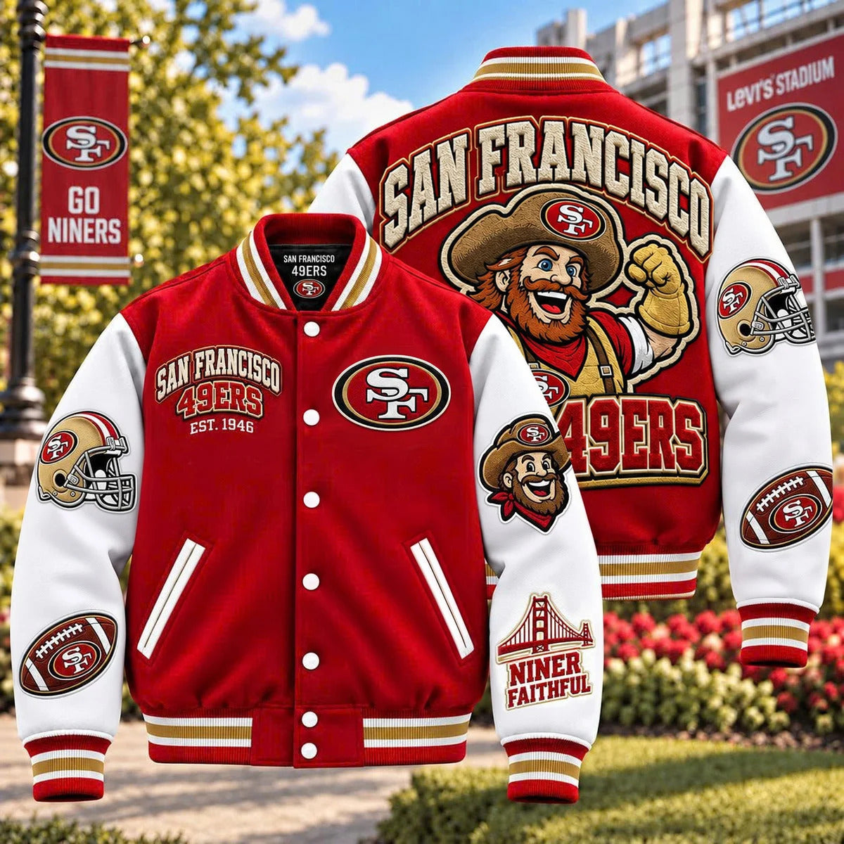 San 49ers Baseball Jacket