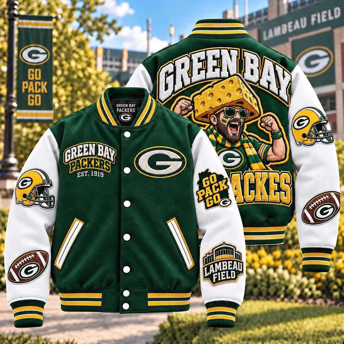 Packers Baseball Jacket