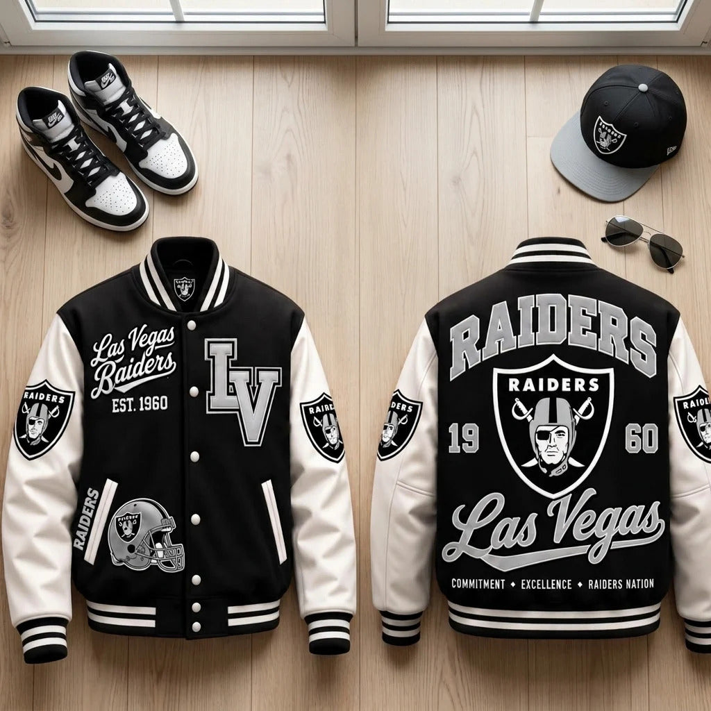 LV Raiders Baseball Jacket